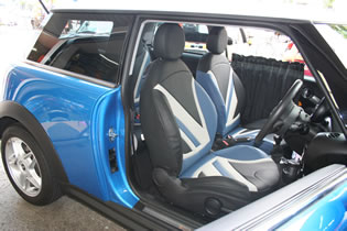 BMW MINIシートカバー例3